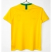 Brazílie 2018 Retro Domácí Dres Krátký Rukáv